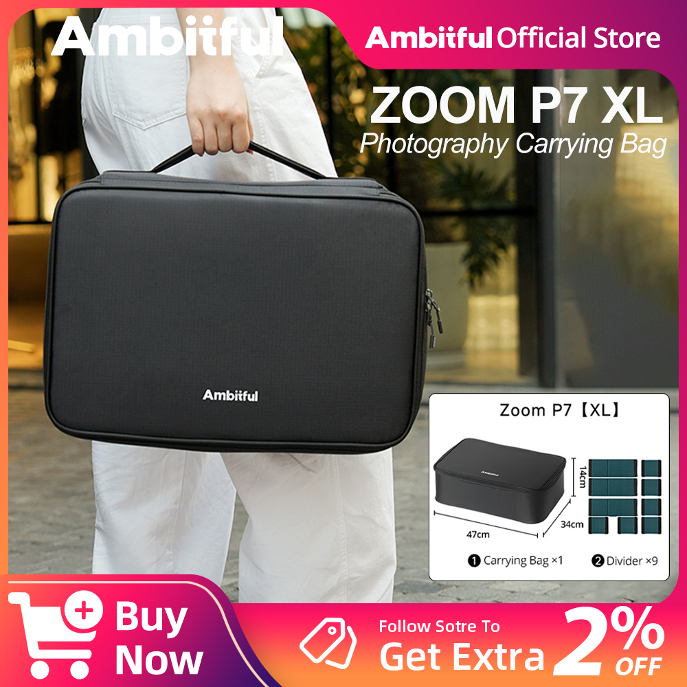 Drone Camera Case - Tas Penyimpanan Fotografi Ambitful ZOOM P7II