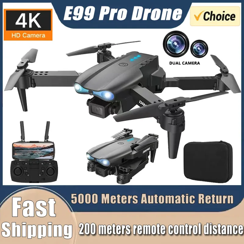 Drone RC E99Pro Baru 4K Profes - Drone Camera Night Vision ulasan dan harga