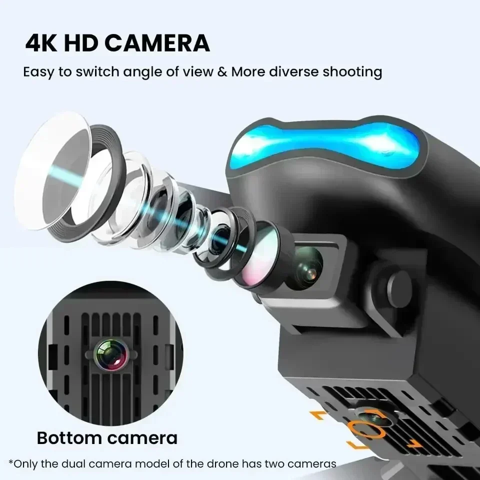 Drone RC E99Pro Baru 4K Profes - Drone Camera Night Vision ulasan dan harga