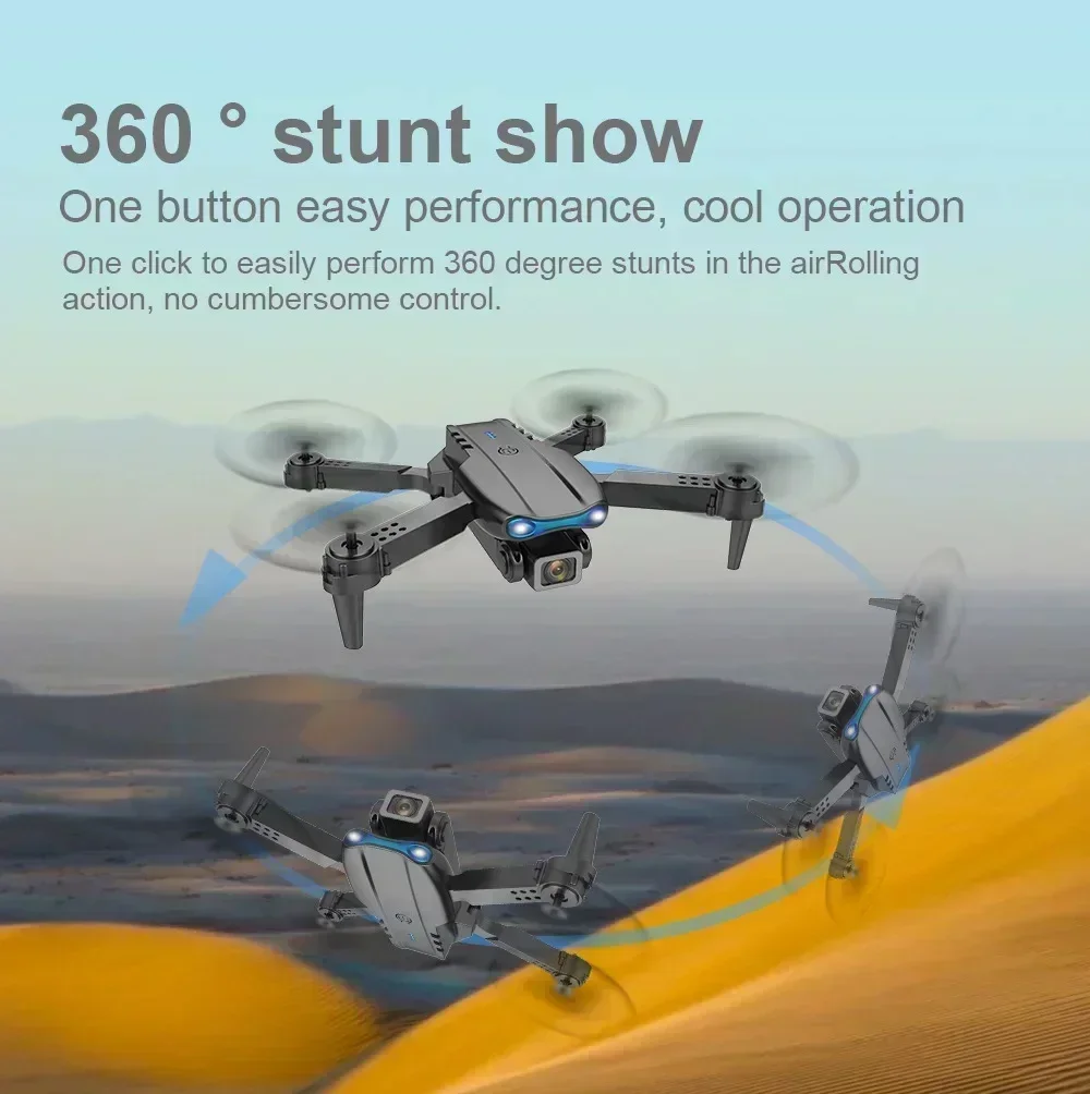 Drone RC E99Pro Baru 4K Profes - Drone Camera Night Vision ulasan dan harga