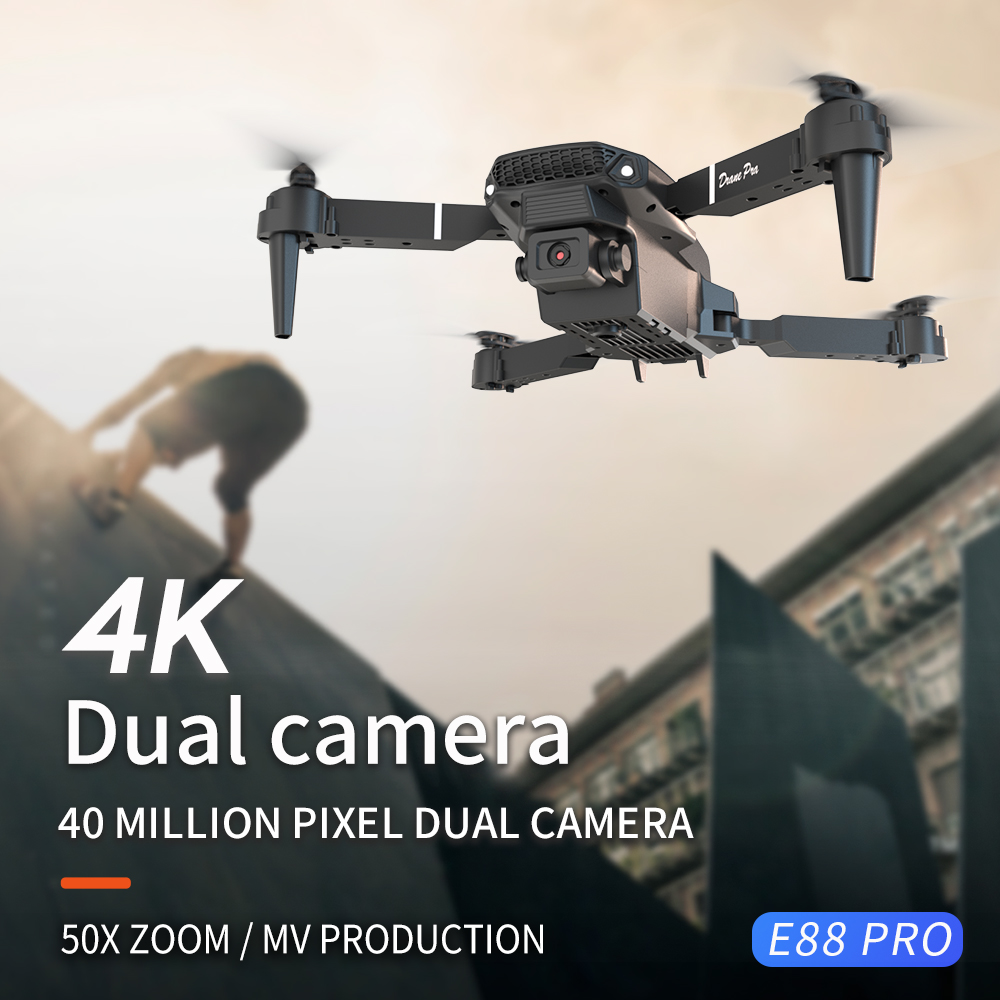 2026 BARU E88 Drone Profesiona - Drone Camera Lens ulasan dan harga