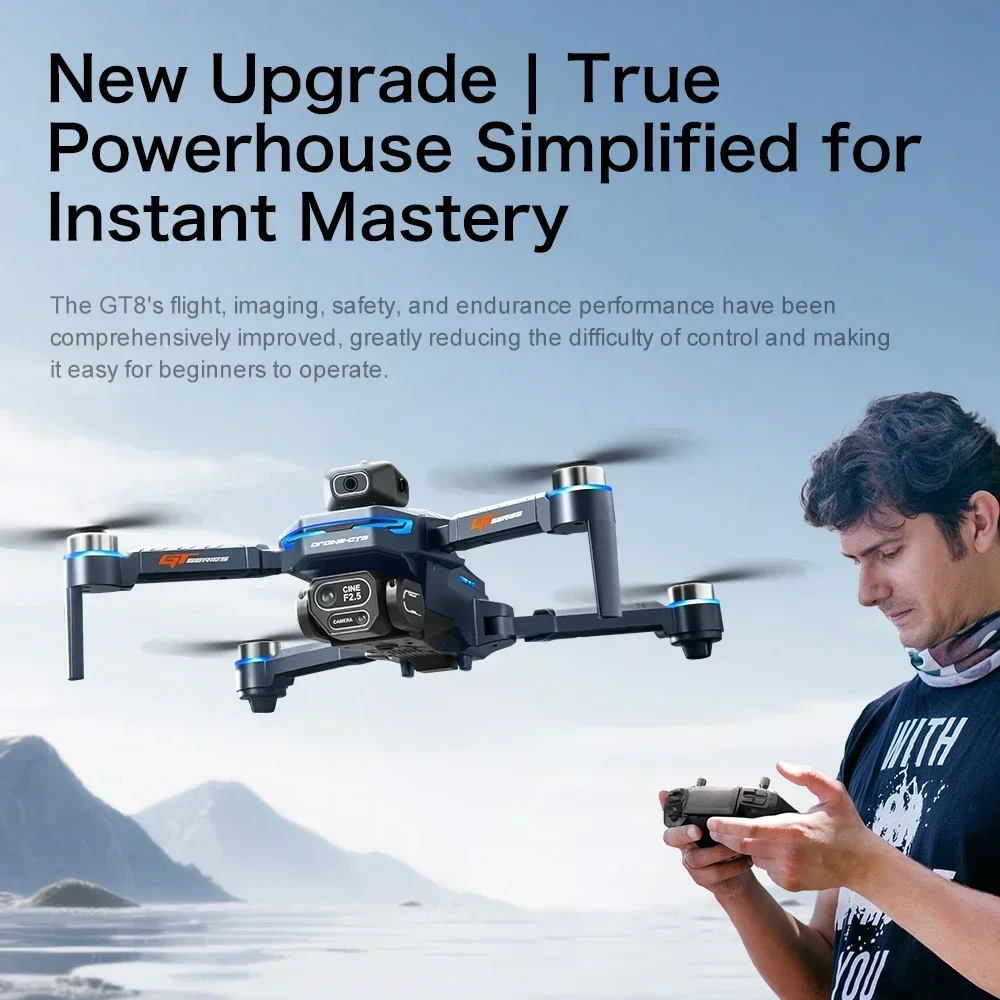 Drone 4K HD GT8 Kamera Menghin - Drone Camera Night Vision ulasan dan harga