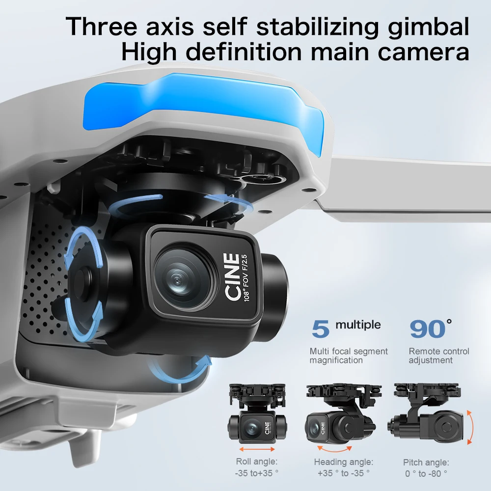 S-X1 GPS Foldable RC Quadcopte - Drone Camera With Gimbal ulasan dan harga