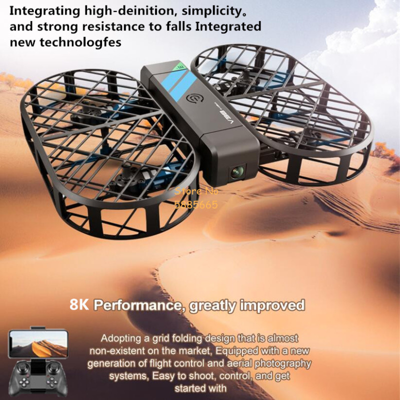 Kamera HD 8K 360 °   Perlindun - Drone Camera Case ulasan dan harga