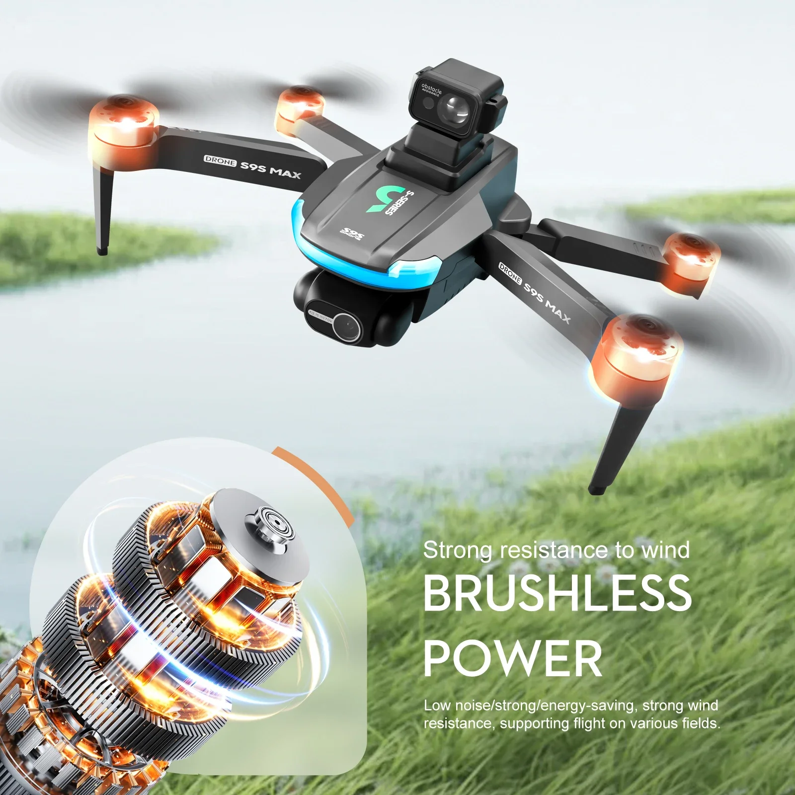 Drone MINI S9S MAX Baru 4K 2 S - Drone Camera With Gimbal ulasan dan harga