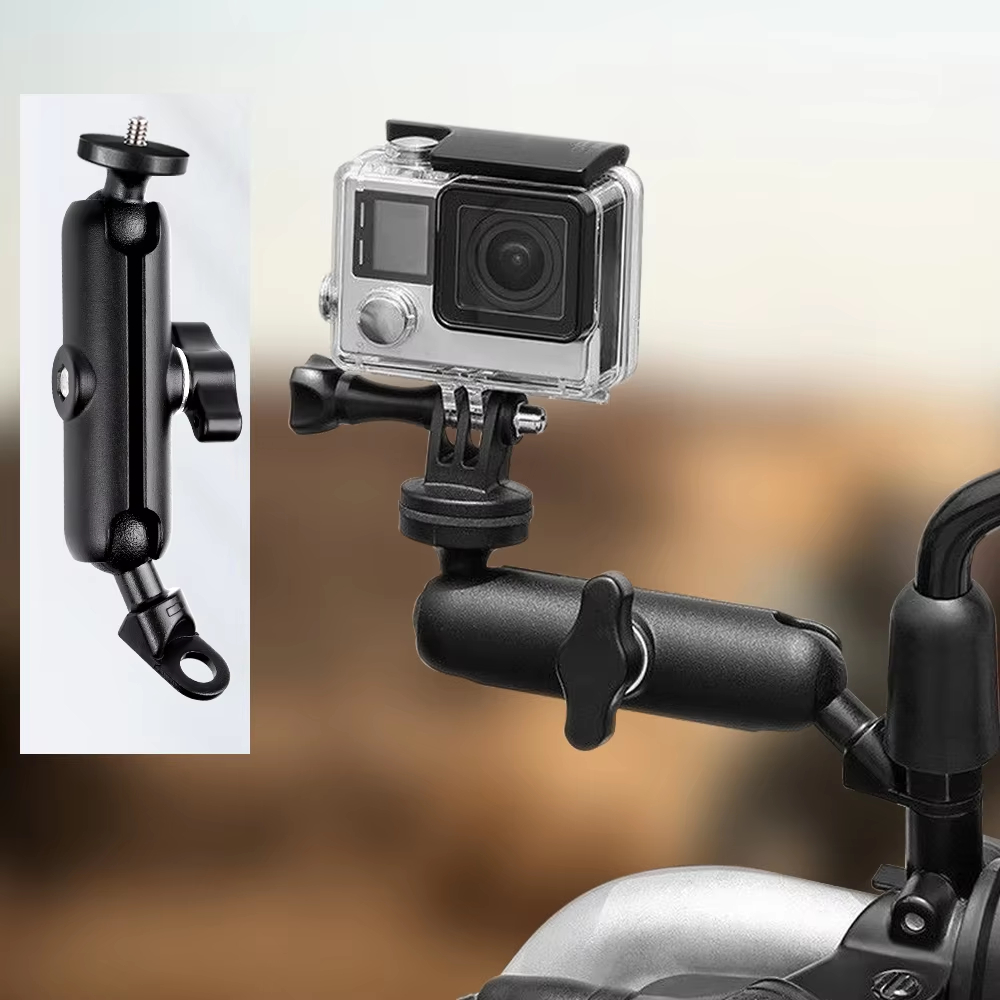 Dudukan Stang Motor Aluminium  - Drone Camera Action ulasan dan harga