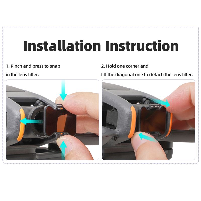 SUNNYLIFE untuk DJI AVATA 2 ND - Drone Camera Filter ulasan dan harga