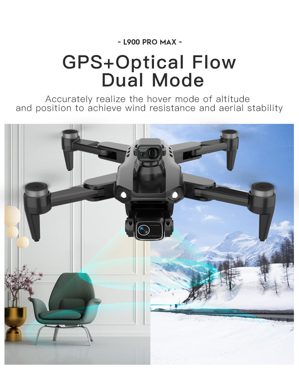 Drone LYZRC L900 PRO MAX denga - Drone Camera Night Vision ulasan dan harga