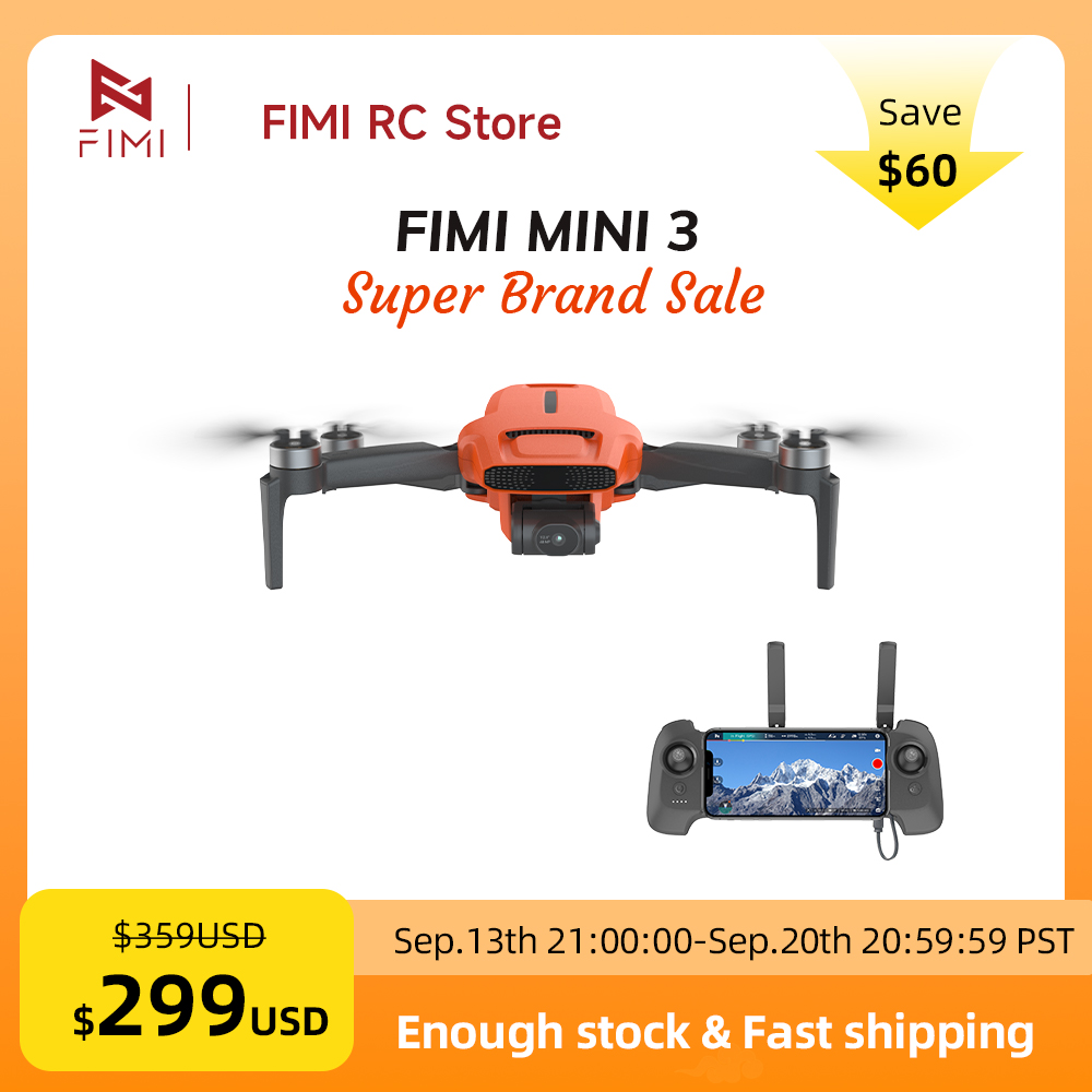 FIMI MINI 3 Drone Kamera 4K 60 - Drone Camera Night Vision ulasan dan harga