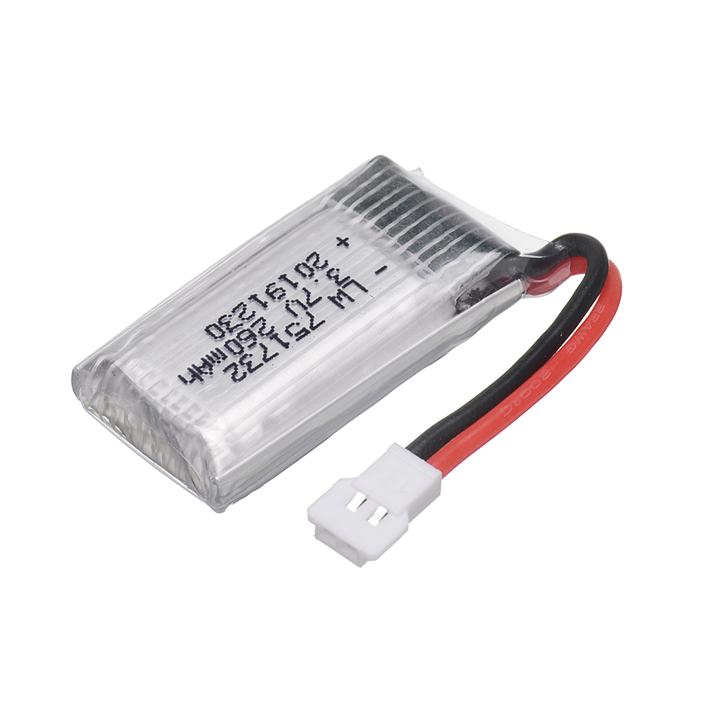 Baterai Lipo 3,7V 260mAh denga - Eachine Drone E010 ulasan dan harga